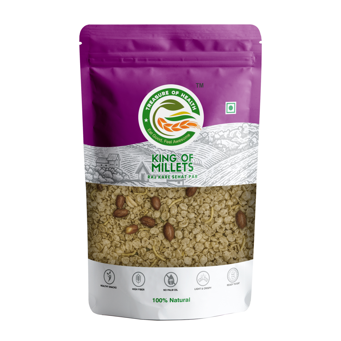 Treasure of Health Bajra Chivda | Millet-Based Crunchy Snack