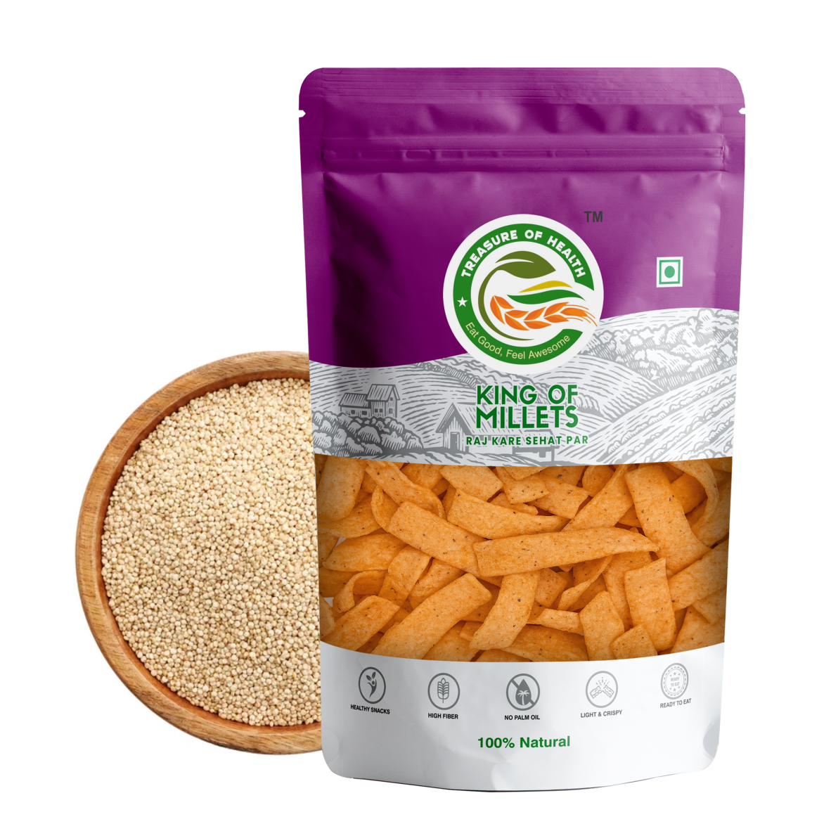 Treasure of Health Quinoa Chips | Protein-Rich Crunch