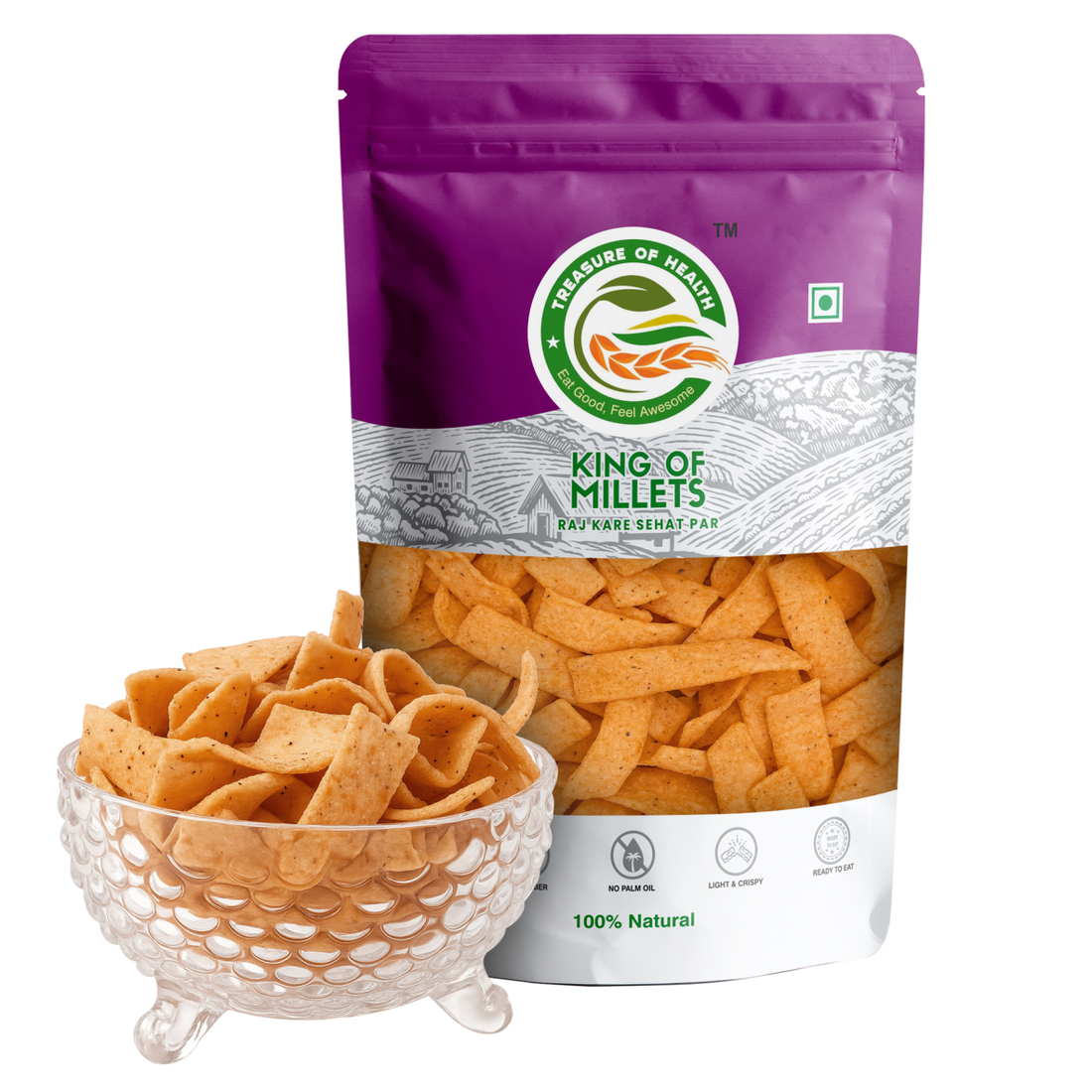 Treasure of Health Quinoa Chips | Protein-Rich Crunch