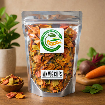 Treasure of Health – Mix Vegetable Chips | Crispy, Tasty & Healthy Snack