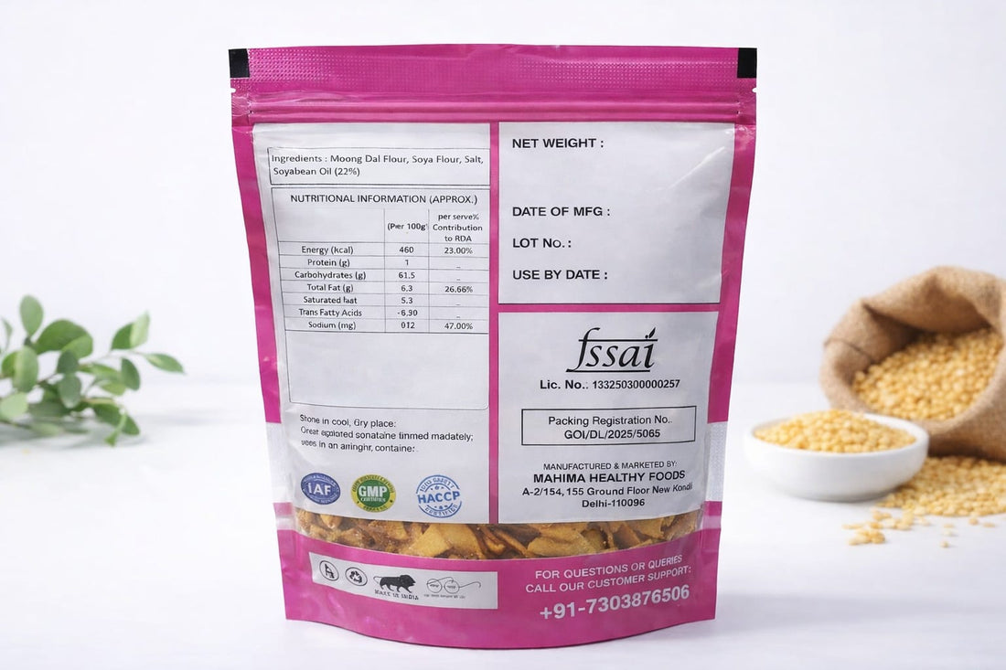 Treasure of Health – Moong Dal Chips | Crispy, Tasty & Healthy Snack
