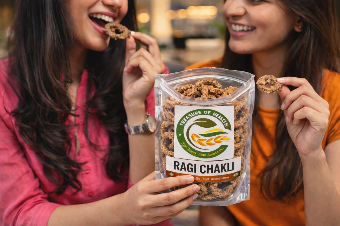 Treasure of Health – Ragi Chakli | Crispy, Spicy & Healthy Millet Snack