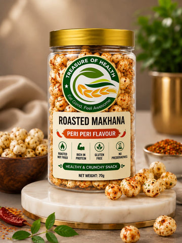 Treasure Of Health Peri Peri Roasted Makhana | 70g