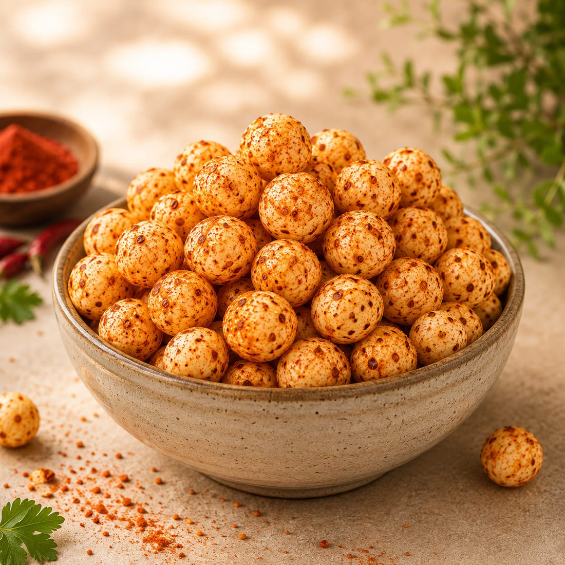 Roasted Makhana Tandoori Flavour | Healthy Protein Snack | Gluten Free | 70g